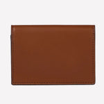 This card holder from Paul Smith comes with a smooth brown leather on the back.