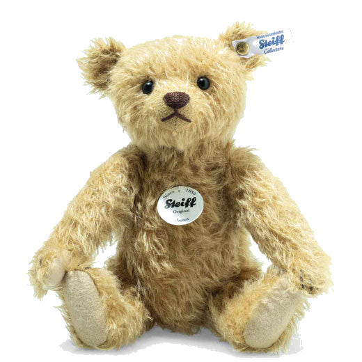 Hello, I am James the Teddy Bear created by Steiff.