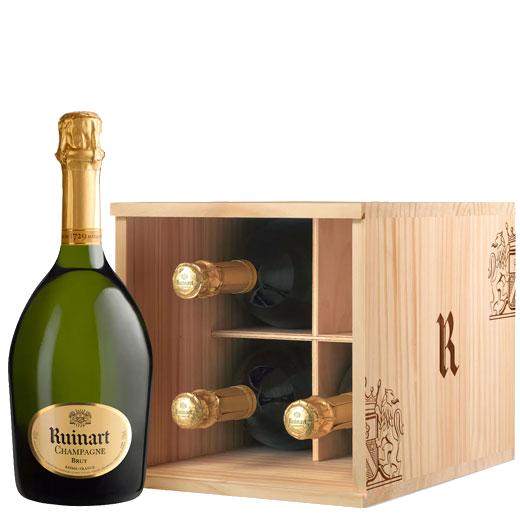 Ruinart R de Ruinart Brut 4 x 75cl Cellar Case.