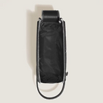 mb198866 sartorial black leather wash bag