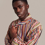 paul smith signature stripe towel dressing gown1