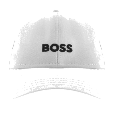 boss zed cap white logo