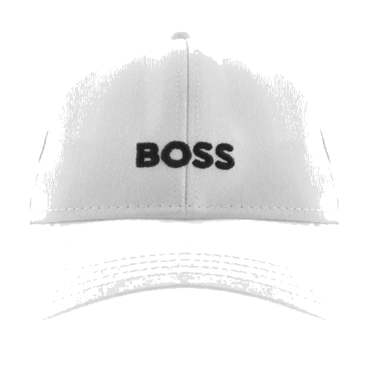 boss zed cap white logo