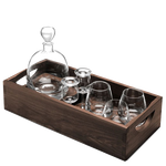 lsa whisky islay connoisseur set with tray empty