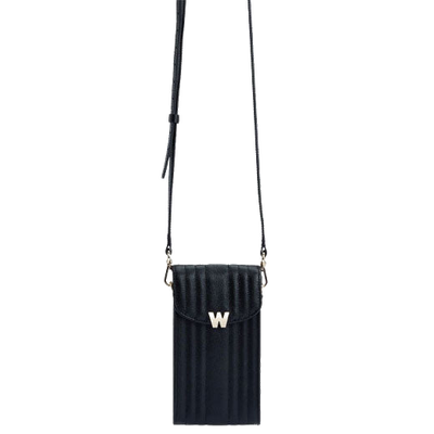 wolf 1834 mimi black phone case with lanyard