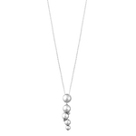 georg jensen moonlight grapes 0 07 ct sterling silver drop necklace