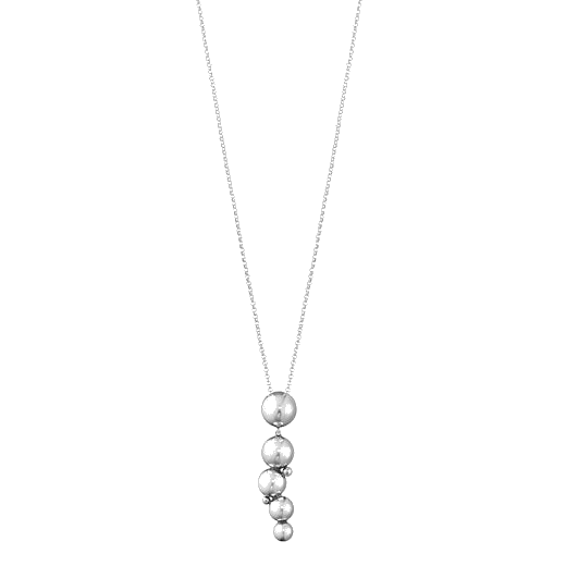 georg jensen moonlight grapes 0 07 ct sterling silver drop necklace