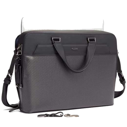 TUMI ビジネスバッグ ブラック　ASHTON モリソン TUMI Ashton Carbon Gibson Slim Briefcase – Wheelers Luxury Gifts