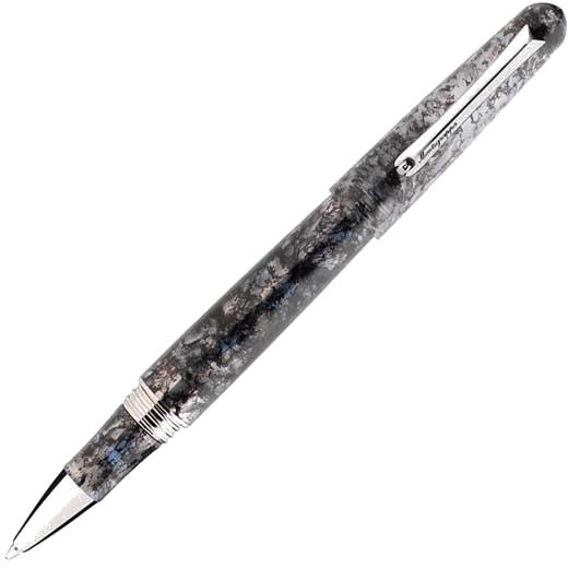 This is the Montegrappa Charcoal Elmo Ambiente Rollerball Pen.