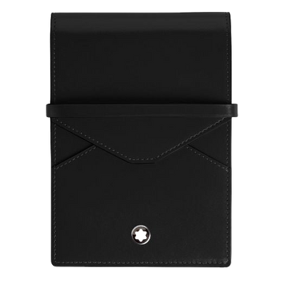 montblanc mst 5 pen pouch black leather