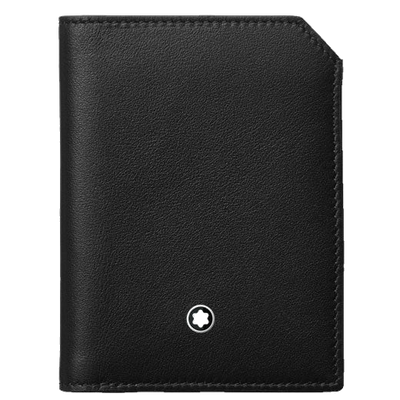 montblanc mst selection soft black mini 4cc wallet