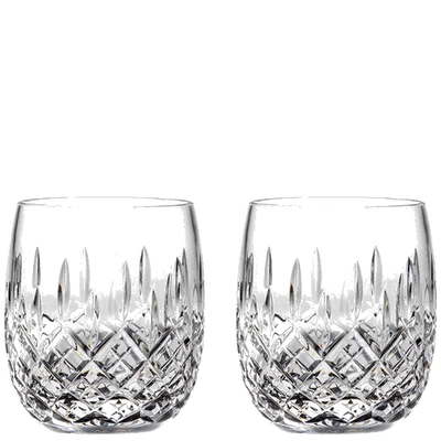 These London 2 x 35cl Gin & Tonic Barrel Tumblers have been designed by Royal Scot Crystal.