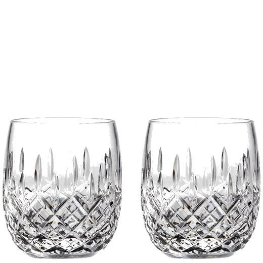 These London 2 x 35cl Gin & Tonic Barrel Tumblers have been designed by Royal Scot Crystal.