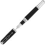 montblanc victor hugo writers edition black fountain pen 2