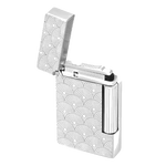 This Initial Cinatique Guilloche Palladium Lighter will come in a branded S.T. Dupont gift box that we can plaque engrave and also gift wrap if you'd like to add that option on at checkout.