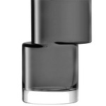 lsa signature tier slate grey medium vase close