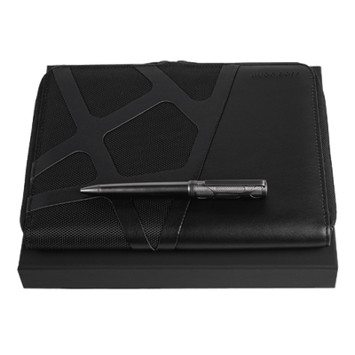 craft ballpoint and folder