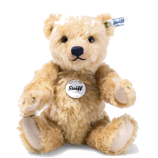 This is Emilia the Teddy Bear designed by Steiff.