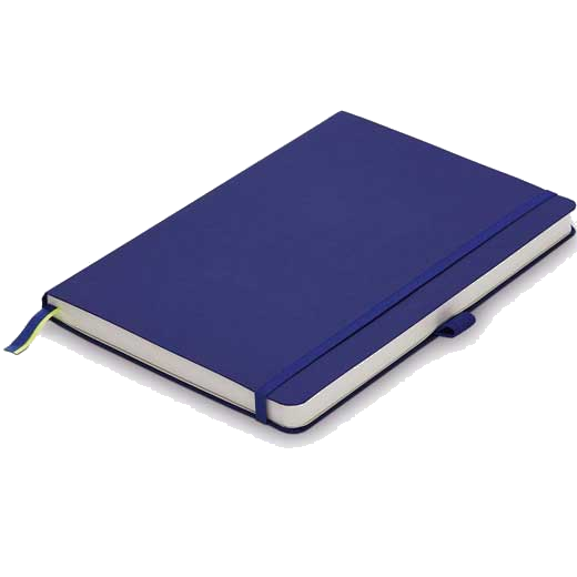 LAMY Blue A6 Softcover Ruled Notebook.