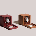 wolf cub bordeaux watch winder lifestyle