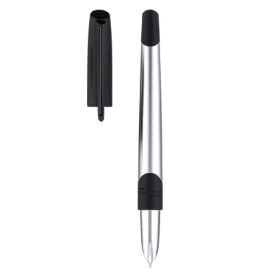 fountain pen brushed chrome
