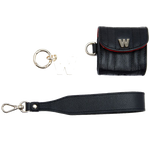wolf 1834 mimi black airpod case with wristlet detached
