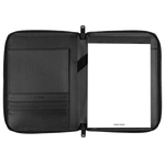 hugo boss a5 label black conference folder inside