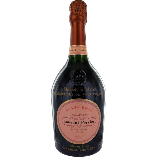 Wheelers Luxury Gifts specialise in engraving onto bottles.