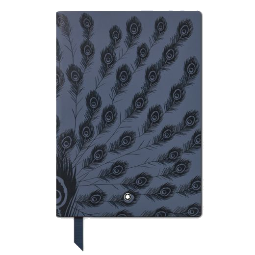 This Montblanc Writers Edition Homage To Jane Austen #146 Lined Notebook has a feather design on the front cover with the snowcap embellishment.