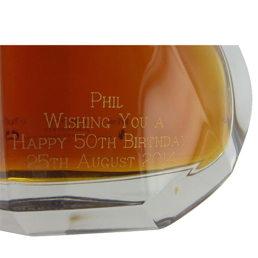 hennessy paradis imperial 50th birthday bottle engraving fifth font 87143b2a820cd397909bfcdde97b3e2c