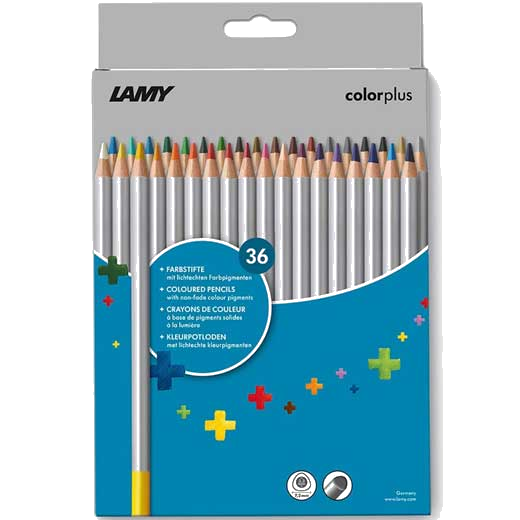 These are the LAMY Colourplus Pencils Pack of 36.