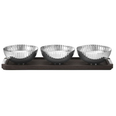 georg jensen bernadotte tray and bowl set