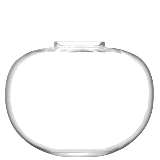 Signature Flower Large Curved Bouquet Vase designed by LSA.