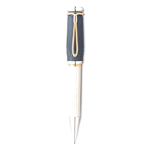 This Writers Edition Homage to Jane Austen LE Ballpoint Pen by Montblanc has Au750 solid-gold trims with a rhodium-coated nib.