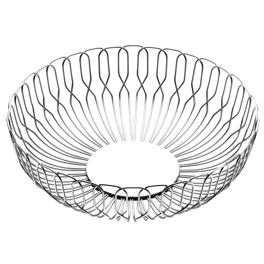 Georg Jensen Alfredo wire Bread Basket - made from stainless steel.