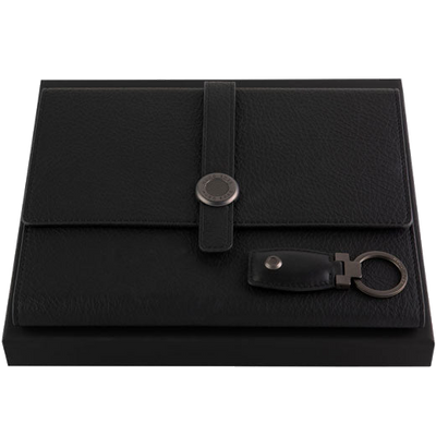 hugo boss executive a5 folder and keyring gift set