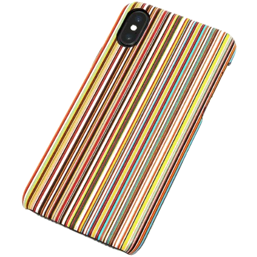 Paul Smith ストライプ iPhone用ケース Paul Smith Classic Stripe Print iPhone X Case Multi – Wheelers