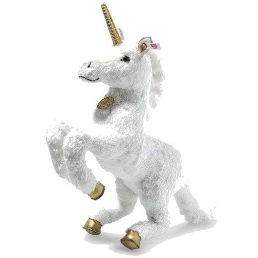 Soya the Unicorn - Teddies for Tomorrow, designed by Steiff.