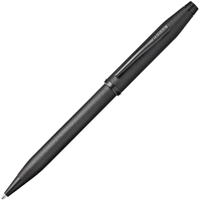 cross century ii black micro knurl ballpoint pen