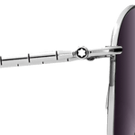 mb silver grey sunglassess