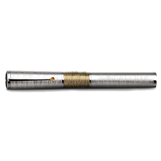 This Montblanc Great Characters Mahatma Gandhi Limited Edition 241 Fountain Pen has an orange garnet which is inspired by the orange of the India flag.