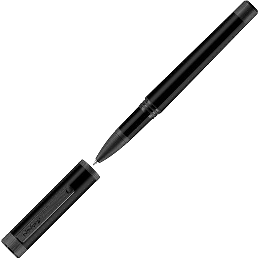 This Ultra Black Zero Rollerball Pen has been designed by Montegrappa.