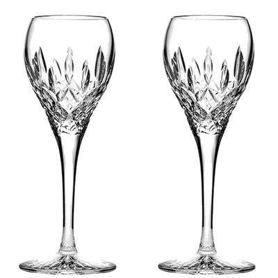 These London 2 x 11cl Port/Sherry Glasses have been designed by Royal Scot Crystal.
