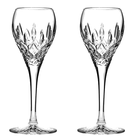 These London 2 x 11cl Port/Sherry Glasses have been designed by Royal Scot Crystal.