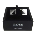 hugo boss cufflinks boxed