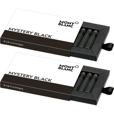 montblanc mystery black ink cartridges