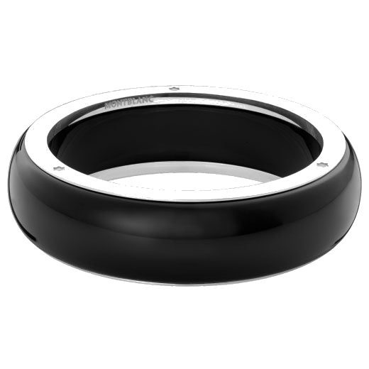 montblanc black resin bangl 1