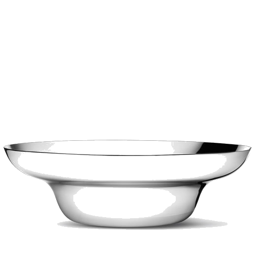 Stainless Steel Alfredo Serving Bowl by Georg Jensen - ideal for serving salads, potatoes and pasta.