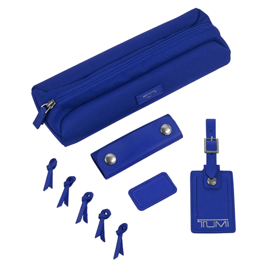 TUMI atlantic blue travel accents kit in the TUMI Accents collection.