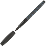 s t dupont dark storm blue fountain pen